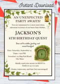 Hobbit Party Invitation