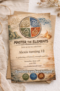 Avatar Inspired Party Invitation