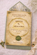 Lord of the Rings Wedding Invitation Set