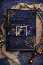Doctor Who Wedding Invitation Set
