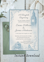 Cinderella Wedding Invitation Set