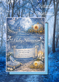 Cinderella Baby Shower Invitation