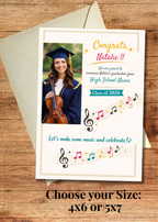 Music Graduation Announcement