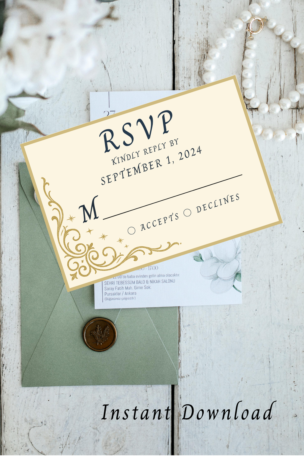 Star Wars Wedding Invitation Set